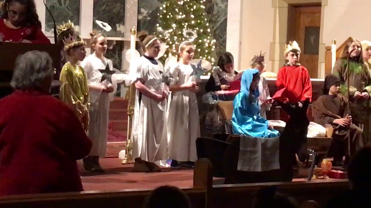 Nadhia St. John’s Christmas pageant YouTube
