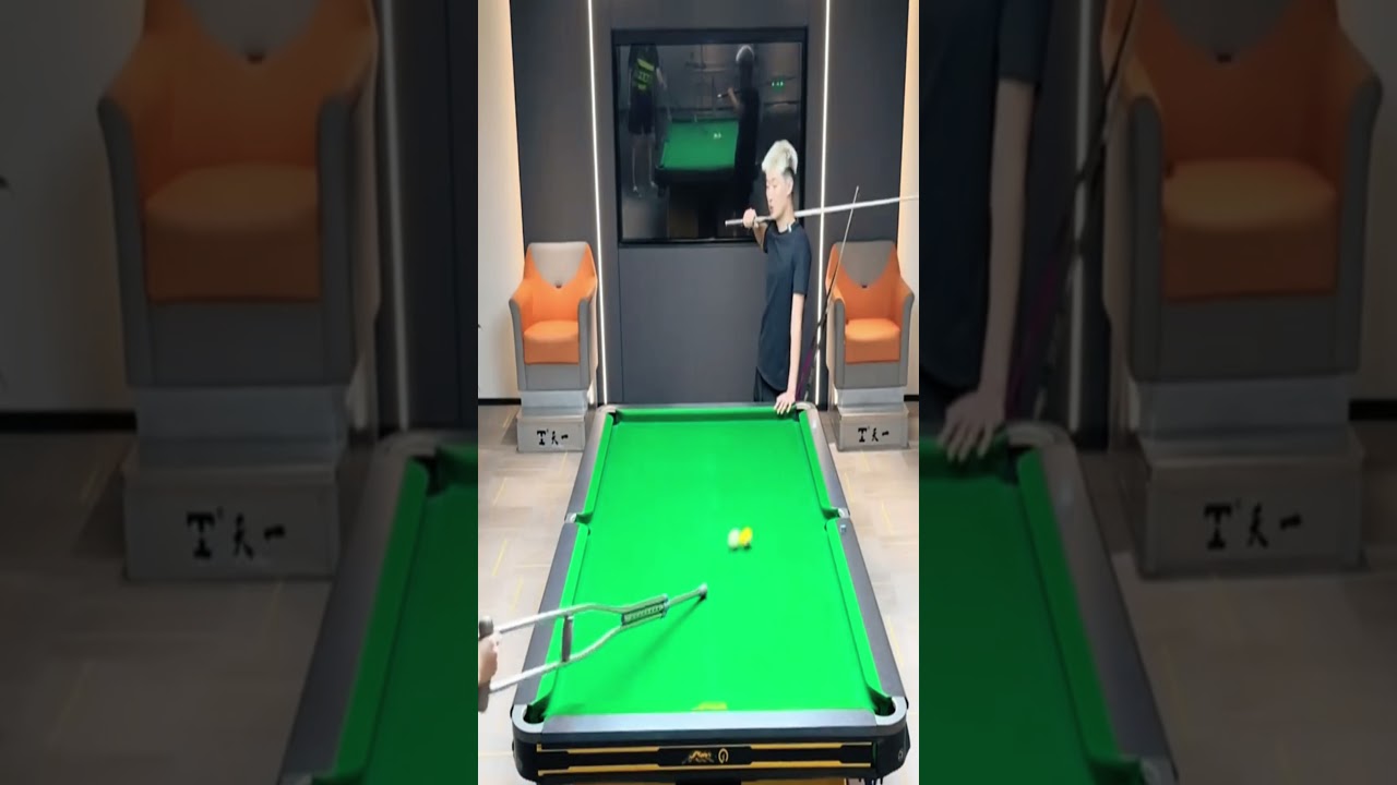 Funny billiards - part 66 - #billiards #funny #shorts #8ballpool #pool #billiardsgame