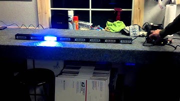 Phaser 8 LN6 LED Warning Stick w/ Whelen TACTLD1 Traffic Advisor - CPS Authority