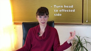 Swallowing Exercises and Postures (dysphagia treatment)