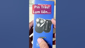 Máy cạo râu Hyundai 3 lưỡi - pin trâu !!!