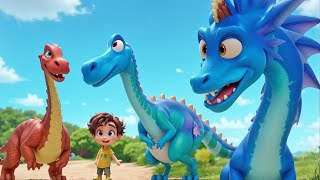 Dragon Adventures,Dinosaur,Wheels on the Bus - Baby songs - Nursery Rhymes & Kids Songs