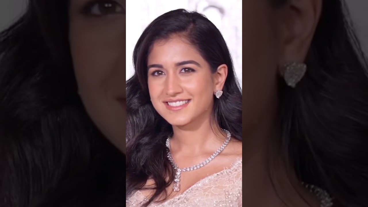 Radhika Merchant Stuns In Sheer Chiffon Saree | Ethereal Elegance At Its Finest ✨💎