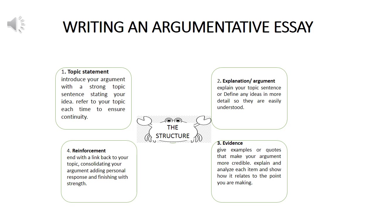 essay of argumentation
