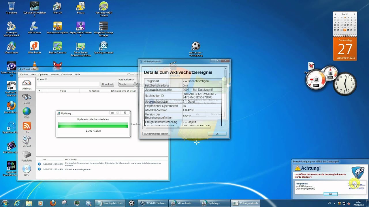 twothumbsdown for Vdownloader