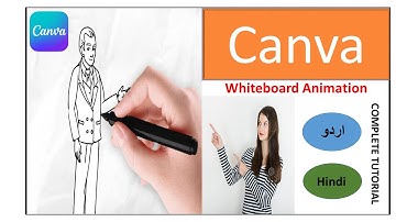 How to make a whiteboard animation video in Canva- 2025|| whiteboard animation tutorial