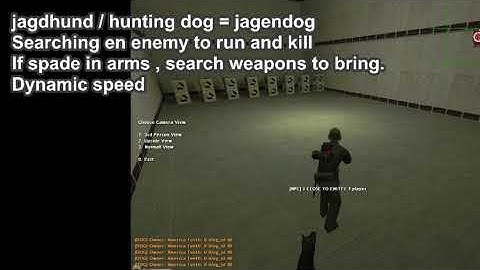 Day of defeat amxx hunting dog amxx plugin