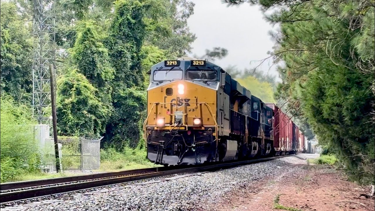 CSXT M410-30 at Bonneau, SC - YouTube