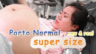 PARTO NORMAL || A 50-year-old mother gave birth to her first child with great difficulty