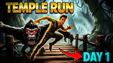 Temple Run | DAY 1: Escape the Giant Hunter Monkey #templerun #bloodline02