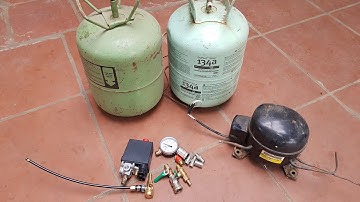 Bung Tủ Lạnh Cũ Lấy Block Chế Máy Nén Khí