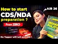 AIR 26- How I studied for CDS Exam | NDA CDS preparation guide