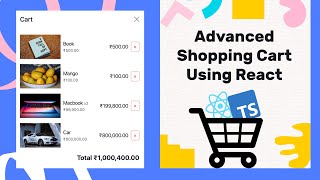 Advanced Shopping Cart with React and TypeScript | How to Create an Shopping Cart Using React