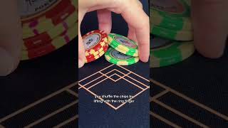 How to Shuffle Poker Chips