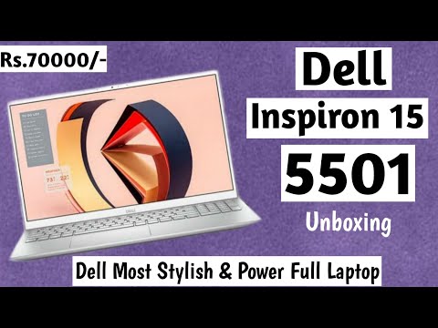 Dell Inspiron 15 5501 Laptop Unboxing /Fingerprint/10thGen/Backlit/NanoBezel/Ssd With Nvidia Graphic