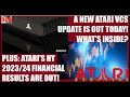 New atari vcs update is out today whats inside plus ataris hy 202324 financial results are out