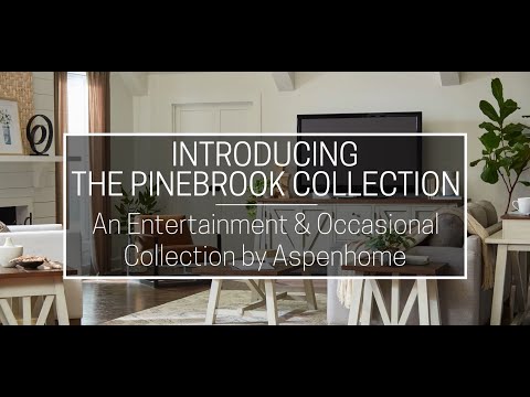 Pinebrook Entertainment & Occasional Collection by aspenhome