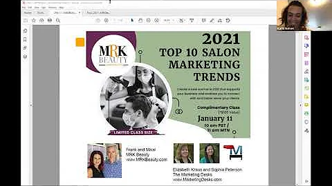 Top 10 Salon Marketing Trends for 2021 - by Elizabeth Kraus at The Marketing Desks