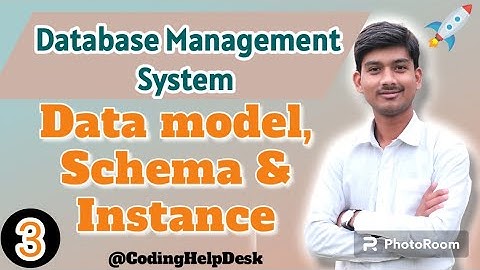 Data model schema & Instance | DBMS | #database | @CodingHelpDesk