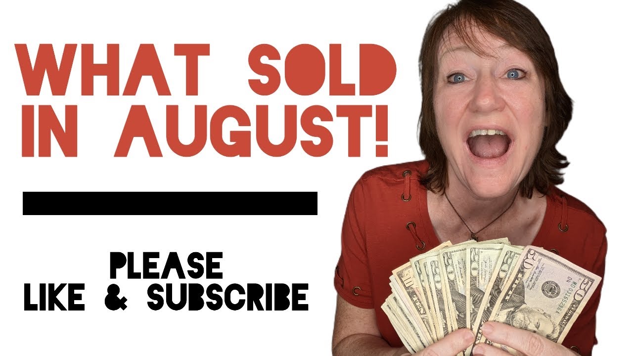 What Sold August 2022 YouTube What Sold August 2022 YouTube