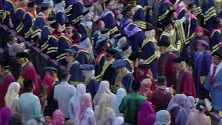 Istiadat Konvokesyen UPSI ke-27, Sesi Pertama.