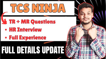 TCS Ninja TR , MR , HR Interview Questions | Latest TCS Ninja Interview Experience 2025 | TCS NQT