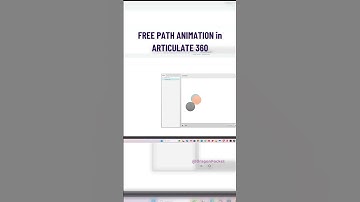 Path Free Motion Animation in Articulate Storyline 360 #articulate #elearning