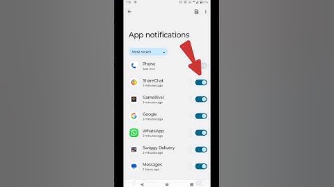 How to off app notification | how to stop notification on android #tech #shorts