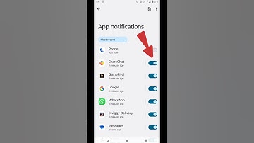 How to off app notification | how to stop notification on android #tech #shorts