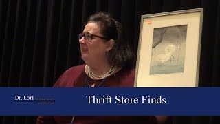 Thrift Store Finds under $6 - Antique Prints by Dr. Lori