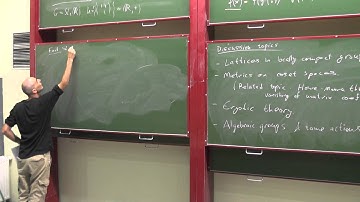 Uri Bader a Course in Linear Groups and Ergodic Theory given in Wroclow  2