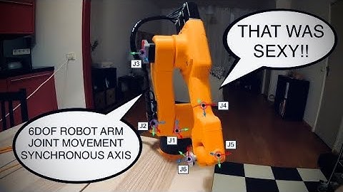Arduino Mini Robot Arm 6DOF Joint Movement