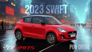 2023 MARUTI SUZUKI SWIFT ZXI + AMT | 1197CC 89Bhp | POV Test Drive #57 | RevLimits |