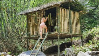 FULL VIDEO: 150 Days Build Bamboo House And Project Completion | Lý Thị Ca - Ep.71