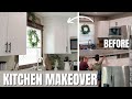 DIY Kitchen makeover on a budget. Farmhouse kitchen makeover ! Creating My dream kitchen on a budget