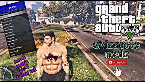 TUTORIAL Mod Menù Gta 5 PS4 5.05 (Link Download)