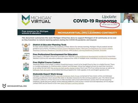 Leader2Leader Round 17: Michigan Virtual Resources, Tools & Partnership Options