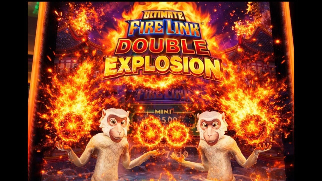 Monkey LOVE-3 Bonuses! Ultimate Firelink Double Explosion at Empire City MGM NY