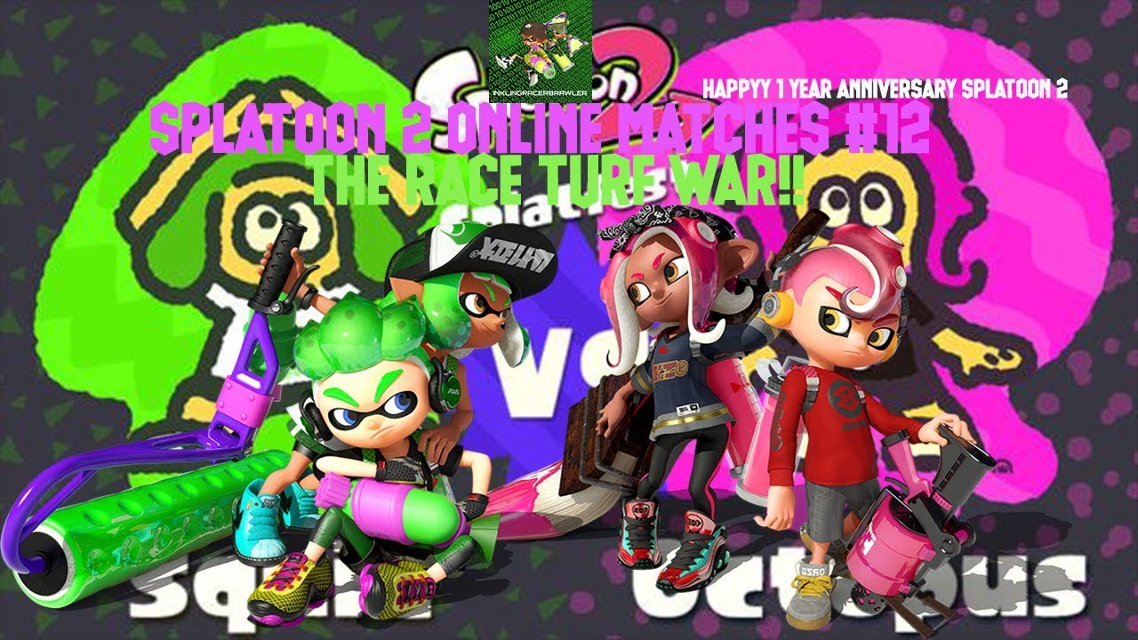 Splatoon 2 Online Matches Part 12: Inklings vs Octolings