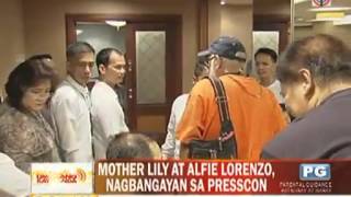 Mother Lily at Alfie Lorenzo nagbangayan !!