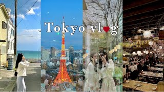 3 nights and 4 days Tokyo Friendship Trip 🗼| A gourmet cafe tour with a friend of 15 years