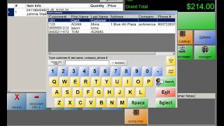 Video Overview of Cash Register Express Invoicing Screen