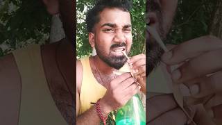 Chewing gum will get rid of the spiciness completely #bushcraft #funny  #camping #shorts