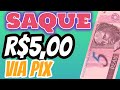 APP PARA GANHAR DINHEIRO VIA PIX Saque Apartir De R$1,00[Saque Em Poucos Minutos]App De Renda Extra