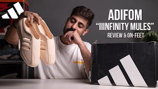 ADIDAS ADIFOM IINFINITY MULES DETAILED REVIEW & ON FEET | INDIA