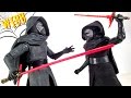 Star Wars KYLO REN Elite vs Black Series Action Figure Comparison