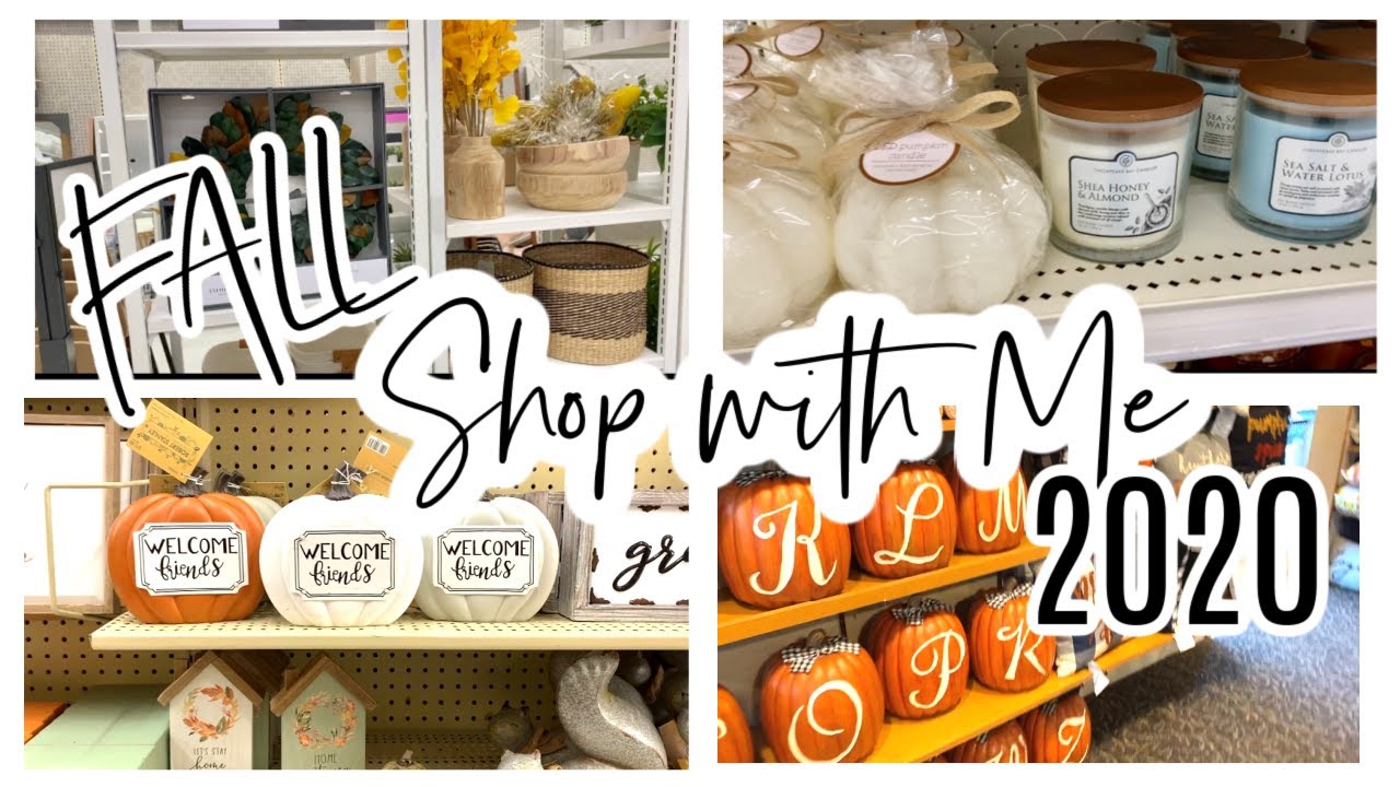 FALL SHOP WITH ME | SHOP WITH ME 2020 | FALL DECOR | FALL SHOP WITH ME 2020