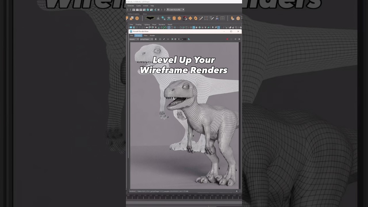 Fix Flat Wireframe Renders in Seconds! 