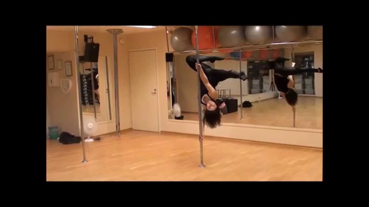 Pole Dance City Dance Studio ( Tallinn, Estonia) static pole tricks
