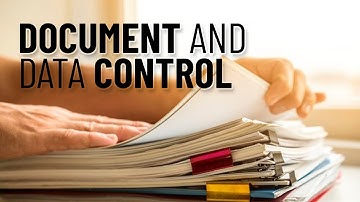 Document and Data Control - haccp.com